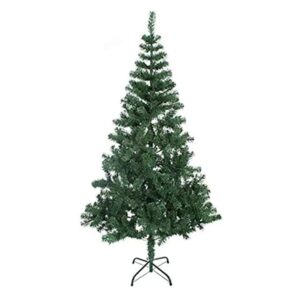 Taufa Villa 5 feet Christmas Tree Xmas Tree with Solid Iron Metal Legs,Light Weight, Perfect for Christmas Decoration
