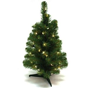 HOME REPUBLIC Artificial Xmas Pine Tree and Stand (Green)
